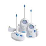 Baby Monitor Rental

•Includes monitor and 2 receivers to keep baby safe on the go

•System uses 2 channel  reception

•Simple & easy to use - perfect for travel, grandma's, cabin, vacation home and more!

• Batteries & AC Adaptor included
